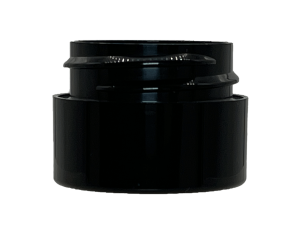 0.25 oz 33-400 Black PP Thick Wall Jar