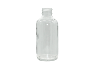 0.5 oz 18-400 Clear Glass Boston Round