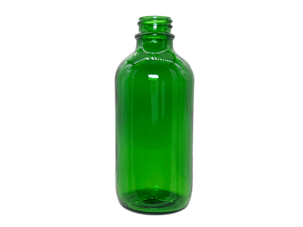0.5 oz 18-400 Green Glass Boston Round