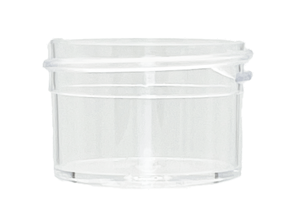 0.5 oz 33-400 Clear PS Single Wall Jar