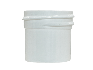 0.5 oz 33-400 White PP Single Wall Jar