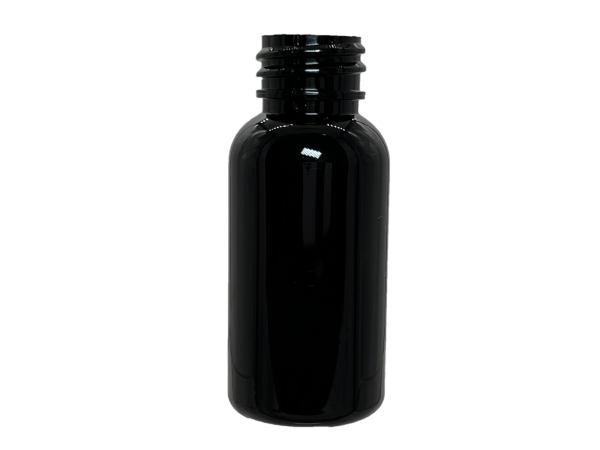 1 oz 20-410 Dark Amber PET Imperial Round