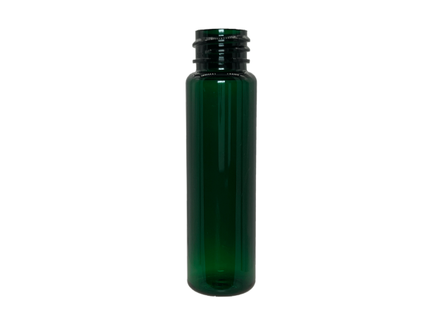 1 oz 20-410 Green PET Cylinder Round