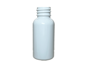 1 oz 20-410 White PET Cosmo Round