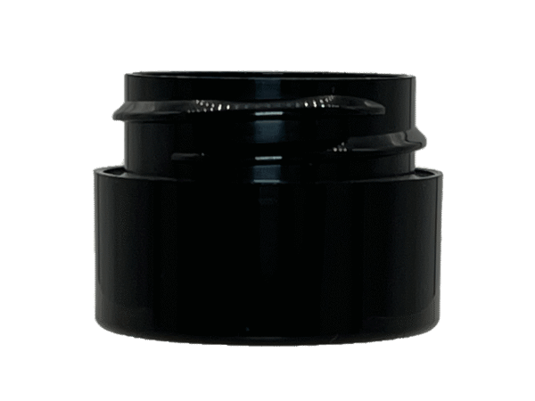 1 oz 43-400 Black PP Thick Wall Jar