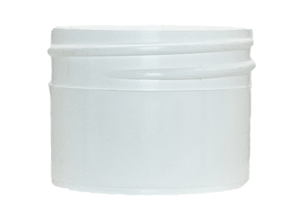 1 oz 43-400 White PP Single Wall Jar
