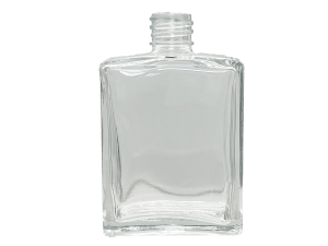 100 cc 18-415 Clear Glass Rectangular Bottle