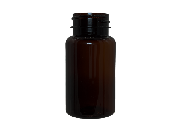 100 cc 38-400 Dark Amber PET Packer Bottle