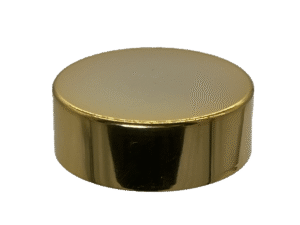 110-400 Metal Overshell Shiny Gold Continuous Thread Cap Foam Liner