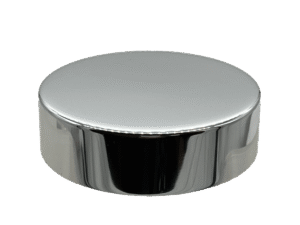 110-400 Metal Overshell Shiny Silver Continuous Thread Cap Foam Liner