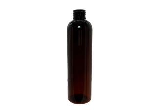 12 oz 24-410 Amber PET Imperial Round
