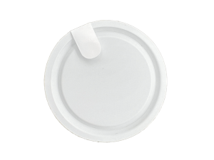 120 mm LDPE White Sealing Disc-With Tab