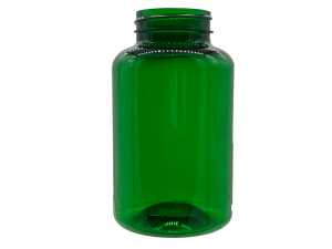 175 cc 38-400 Green PET Packer Bottle