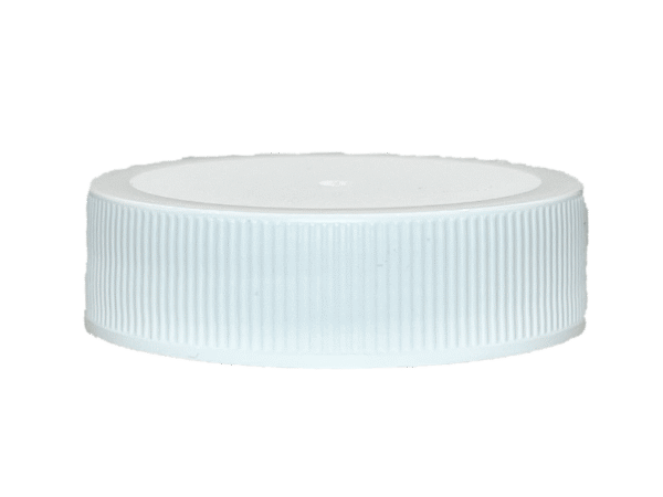 18-400 Ribbed White Continuous Thread Cap Heat Induction Seal (HS) Liner