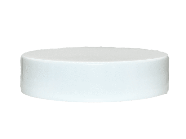 18-400 Smooth White Continuous Thread Cap Heat Induction Seal (HS) Liner