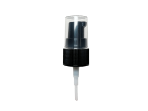 18-410 Ribbed Black Cosmetic Treatment Pump