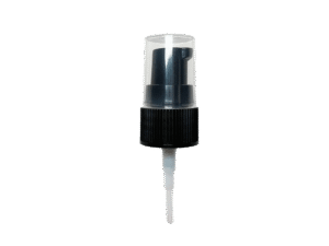 18-410 Ribbed Black Cosmetic Treatment Pump