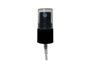 18-415 Ribbed Black Fine Mist Sprayer