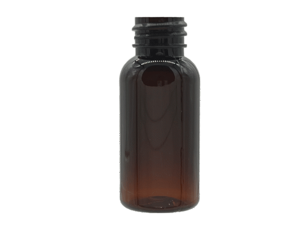 2 oz 20-410 Amber PET Cosmo Round