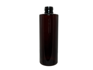 2 oz 20-410 Amber PET Cylinder Round