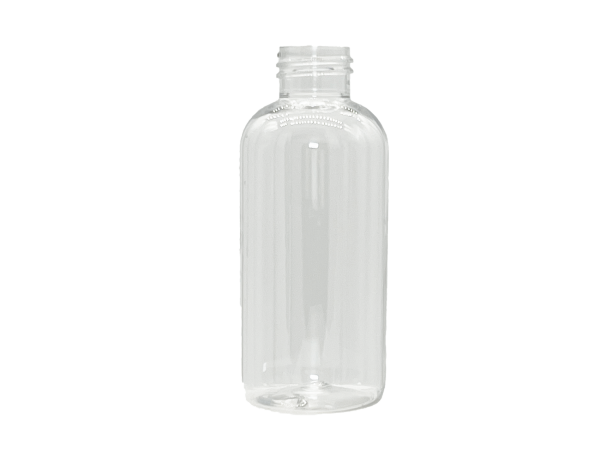 2 oz 20-410 Clear PET Boston Round