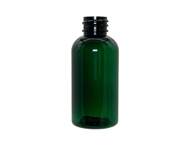 2 oz 20-410 Green PET Boston Round