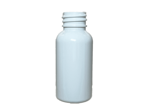2 oz 20-410 White PET Cosmo Round