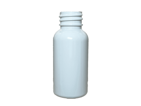 2 oz 20-410 White PET Imperial Round