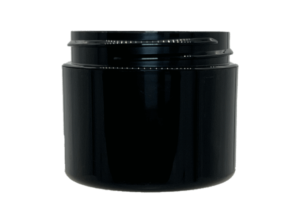 2 oz 58-400 Black PP Thick Wall Jar