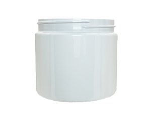 2 oz 58-400 White PET Single Wall Jar