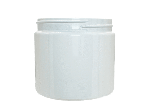 2 oz 58-400 White PET Single Wall Jar