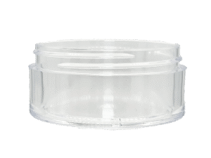 2 oz 70-400 Clear PS Thick Wall Jar