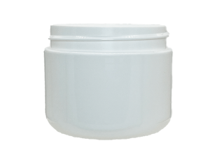 2 oz 70-400 White PP Double Wall Round Base Jar