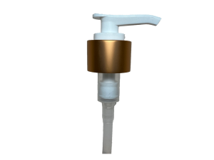 20-410 Metal Overshell Matte Gold Lotion Pump