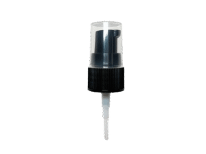 20-410 Ribbed Black Cosmetic Treatment Pump