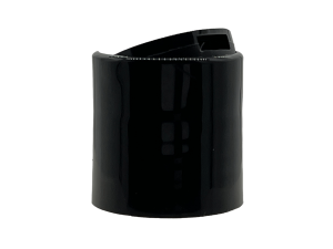 20-410 Smooth Black Disc Cap Unlined