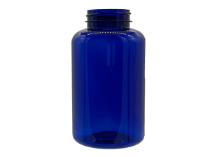 200 cc 38-400 Blue PET Packer Bottle