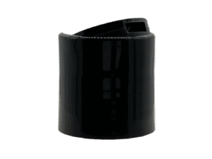 24-410 Smooth Black Disc Cap Heat Induction Seal (HS) Liner