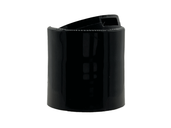 24-410 Smooth Black Disc Cap Unlined