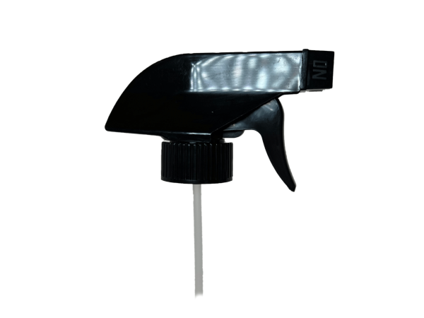 28-400 Ratchet Ribbed Black Trigger Sprayer