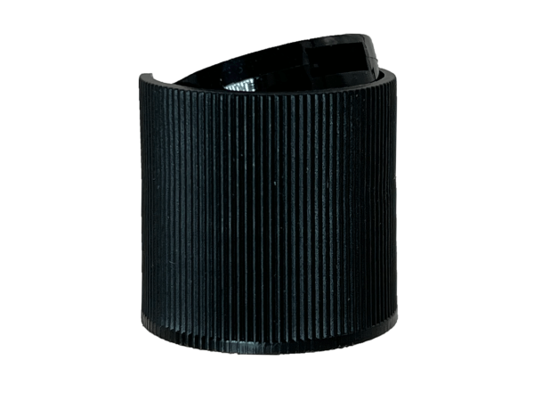 28-410 Ribbed Black Disc Cap Heat Induction Seal (HS) Liner