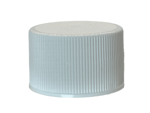 28-410 Ribbed White Continuous Thread Cap Foam Liner