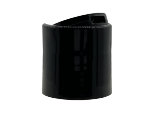 28-410 Smooth Black Disc Cap Heat Induction Seal (HS) Liner