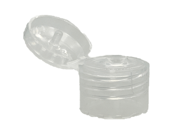 28-410 Smooth Natural Flip Top Cap Heat Induction Seal (HS) Liner