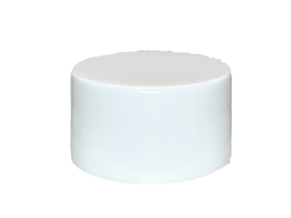 28-410 Smooth White Continuous Thread Cap Foam Liner