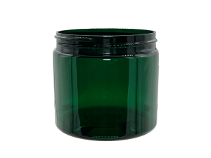 3 oz 58-400 Green PET Single Wall Jar