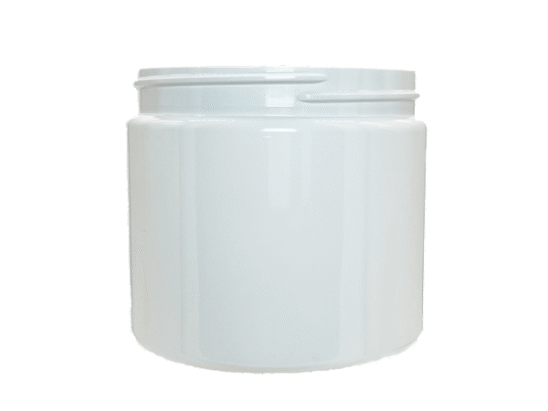 3 oz 58-400 White PET Single Wall Jar