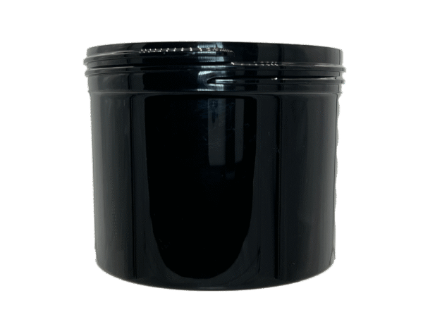 3 oz 70-400 Black PP Single Wall Jar