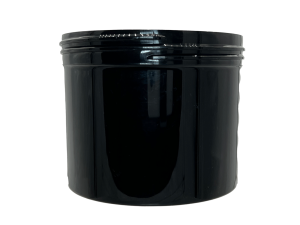 3 oz 83-400 Black PP Single Wall Jar