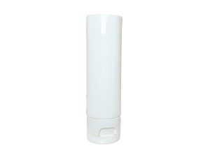 3 oz M8 White COEX Five Layer Tube Flip Top Cap